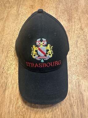 Creation Gross Strasbourg France Coat of Arms Embroidered Souvenir Baseball Cap